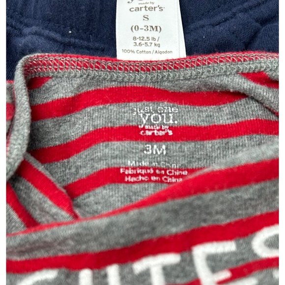 Baby Boy's‎ - 2 Pair of Sweatpants, 1 Sweatshirt, & 1 Body Suit - Size 3 Month - Picture 7 of 7